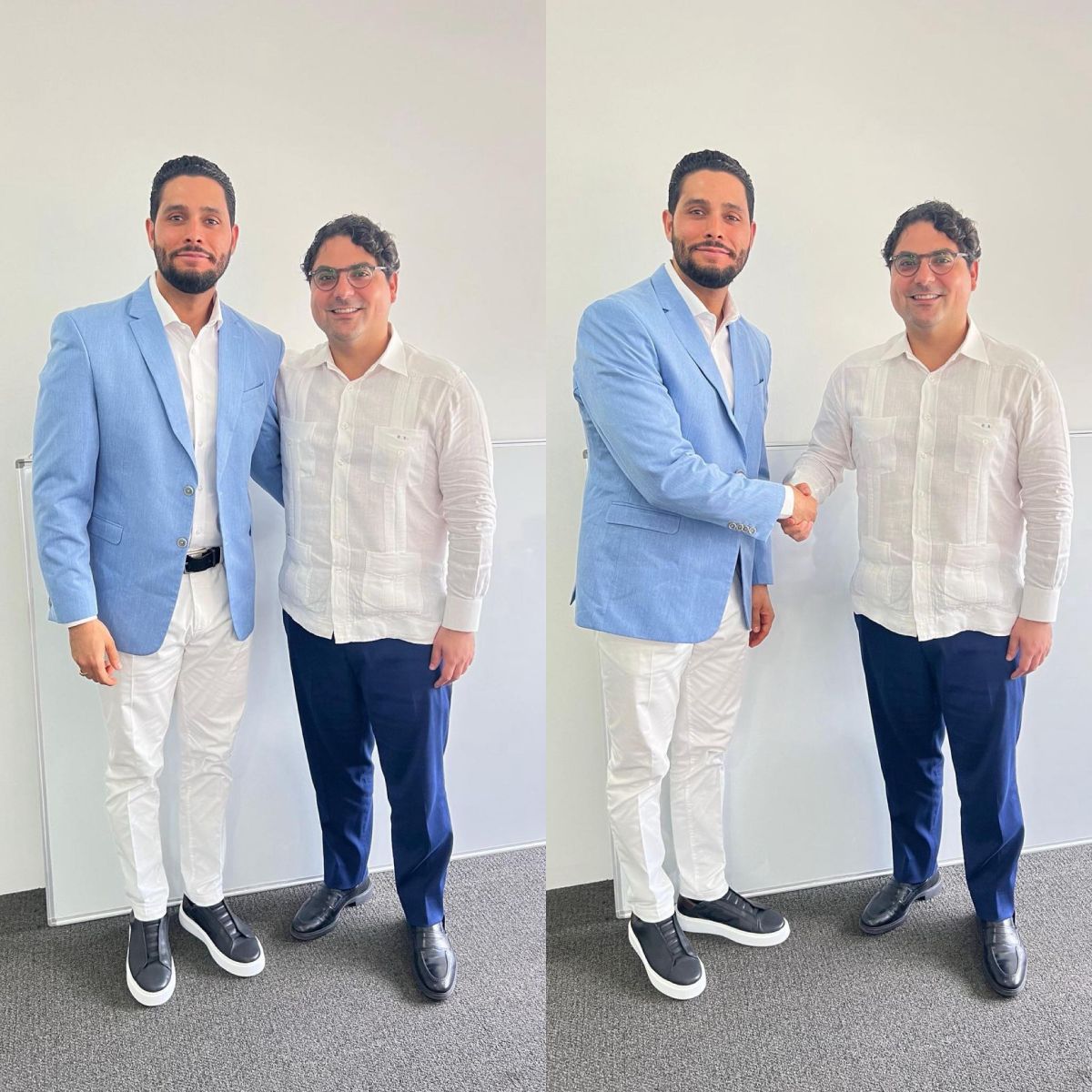 Alexander Rodríguez y el director de RD Vial analizan avances de la Circunvalación de La Otra Banda